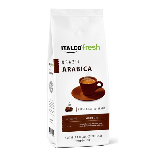 

Кофе зерновой ITALCO Arabica Brazil, средняя обжарка, 1000 гр [4923], Arabica Brazil