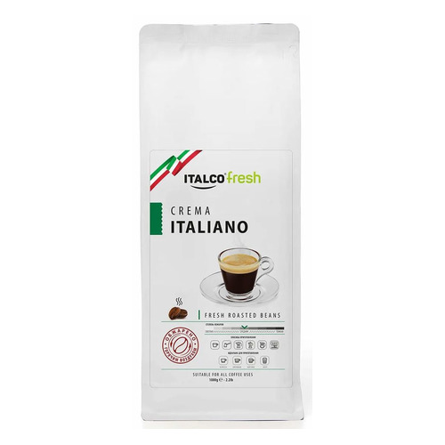 

Кофе зерновой ITALCO Crema Italiano, средняя обжарка, 1000 гр [5223], Crema Italiano