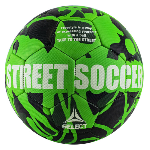 

Мяч футбольный SELECT Street Soccer, универсальный, 5-й размер, зеленый [813120-444], Street Soccer