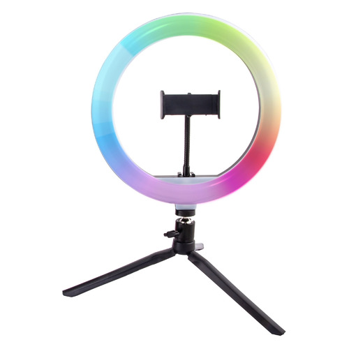 

Кольцевой осветитель Rekam RL-26 LED RGB Table Kit, 120 LED, 26см [2302000037], RL-26 LED RGB Table Kit