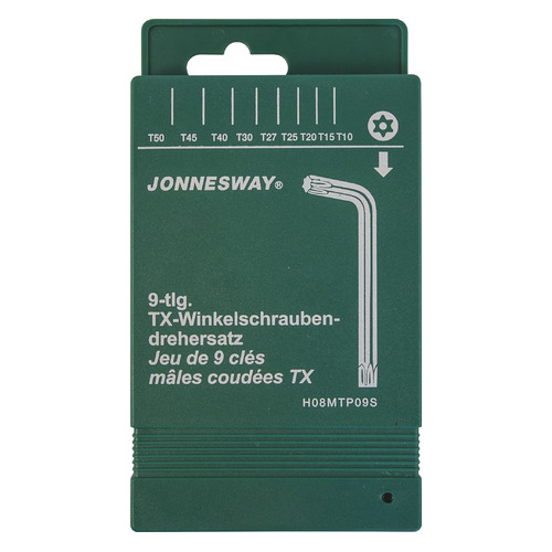 

Набор ключей Jonnesway H08MTP09S, 9 предметов [047100], H08MTP09S