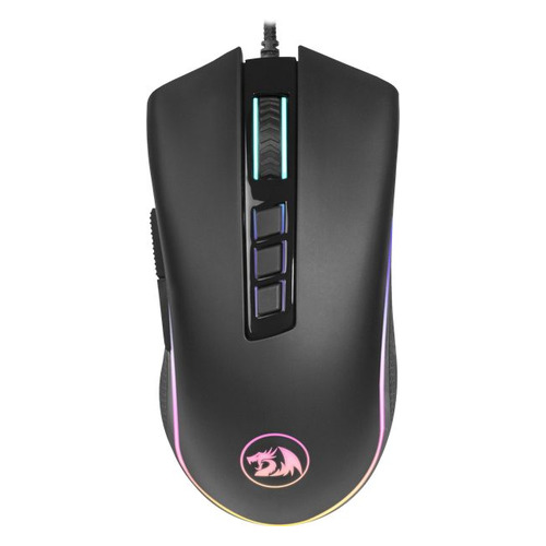 

Мышь Redragon Cobra fps, игровая, оптическая, проводная, USB, черный [78284], Cobra fps