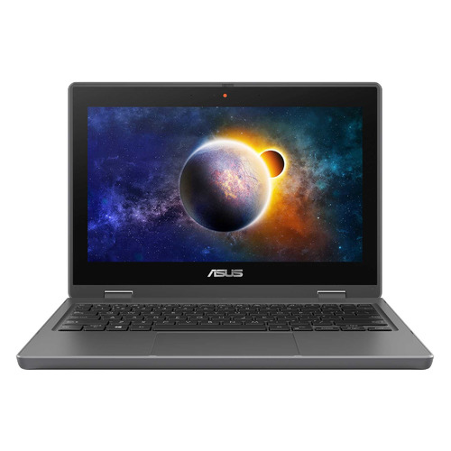 

Ноутбук-трансформер ASUS Pro BR1100FKA-BP0570R, 11.6", IPS, Intel Celeron N4500 1.1ГГц, 4ГБ, 128ГБ eMMC, Intel UHD Graphics , Windows 10 Professional, 90NX03A1-M07390, темно-серый, BR1100FKA-BP0570R