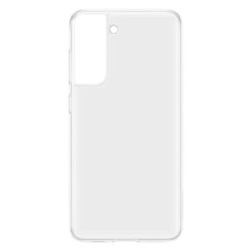 фото Чехол (клип-кейс) samsung clear cover, для samsung galaxy s21 fe, прозрачный [ef-qg990ctegru]