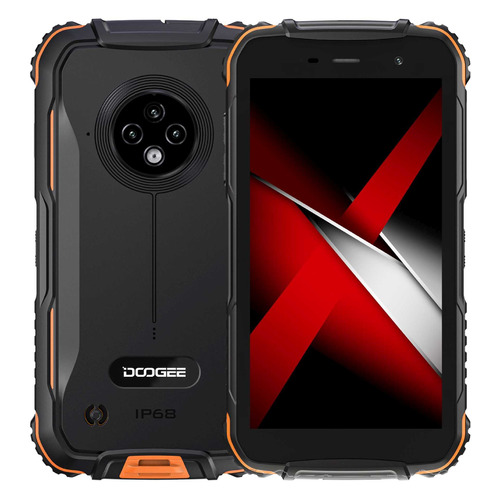 Смартфон DOOGEE S35 2/16Gb, оранжевый/черный