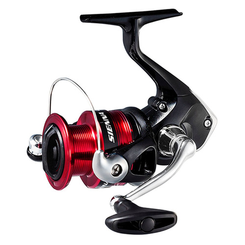 Катушка Shimano Sienna 1000 FG безинерц. черный/красный (SN1000FG)