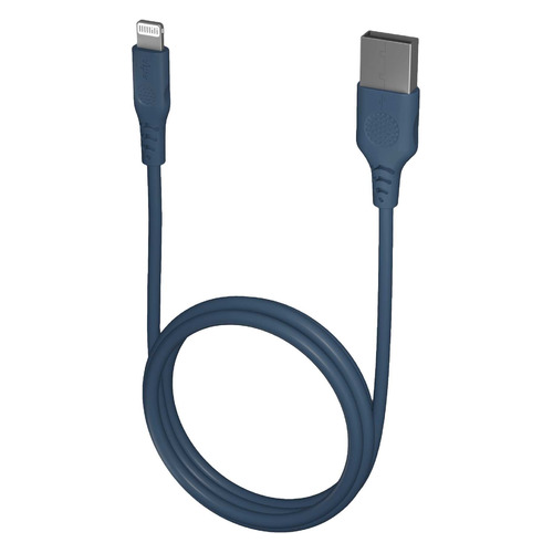 фото Кабель vipe, lightning (m) - usb (m), 1.2м, mfi, синий [vpcblmfipvcblue] noname