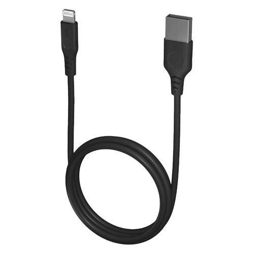 фото Кабель vipe, lightning (m) - usb (m), 1.2м, mfi, черный [vpcblmfipvcblk] noname