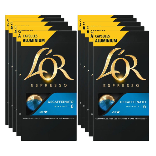 

Кофе в капсулах L`OR Espresso Decaffeinato, 6, 52 гр, 10х10 шт [8052850], Espresso Decaffeinato