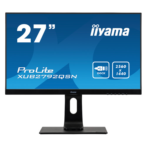 фото Монитор iiyama prolite xub2792qsn-b1 27", черный