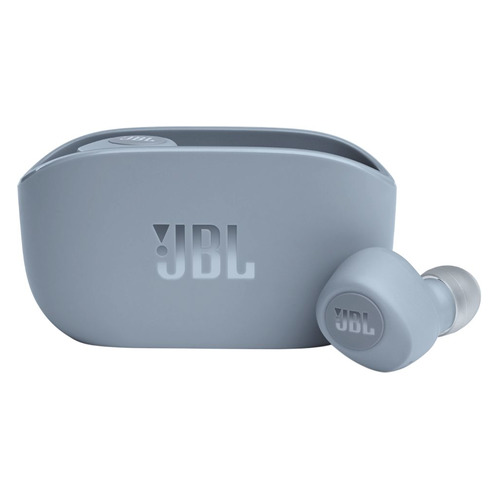 

Гарнитура JBL Wave 100TWS, Bluetooth, вкладыши, синий [jblw100twsblu], Wave 100TWS