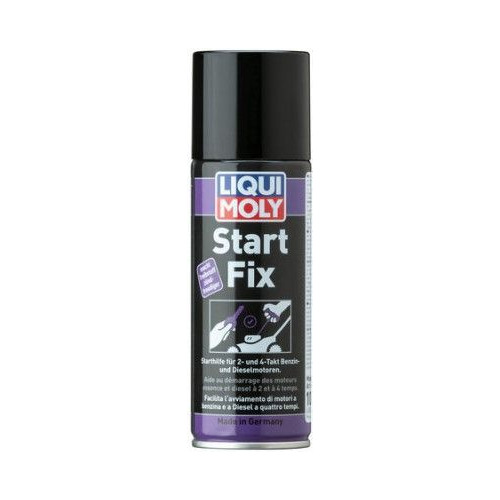 

Жидкость для быстрого запуска LIQUI MOLY Start Fix, бензин/дизель, 200мл, флакон [3902], Start Fix