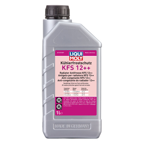 фото Антифриз liqui moly kuhlerfrostschutz kfs 12++ g12++ красный 1л (21134)