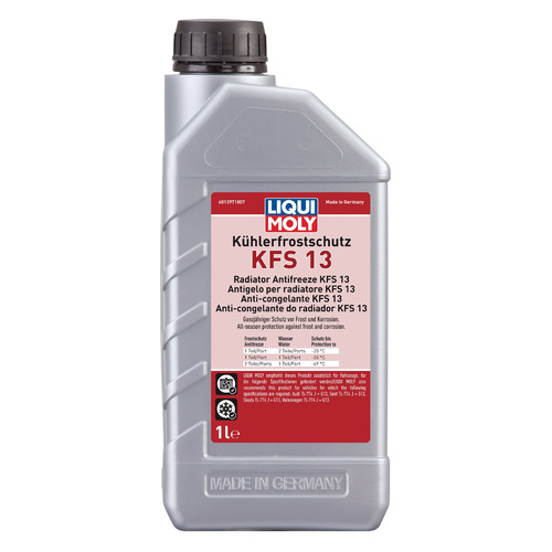 фото Антифриз liqui moly kuhlerfrostschutz kfs 13 g13 красный 1л (21139)