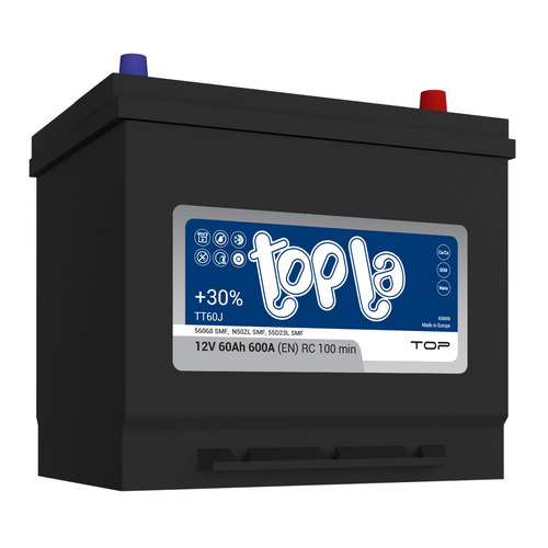 

Аккумулятор автомобильный TOPLA TT60J 60Ач 600A [118861], TT60J