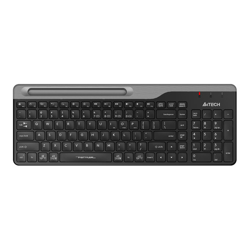 

Клавиатура A4TECH Fstyler FBK25, USB, Bluetooth/Радиоканал, черный серый [fbk25 black], Fstyler FBK25
