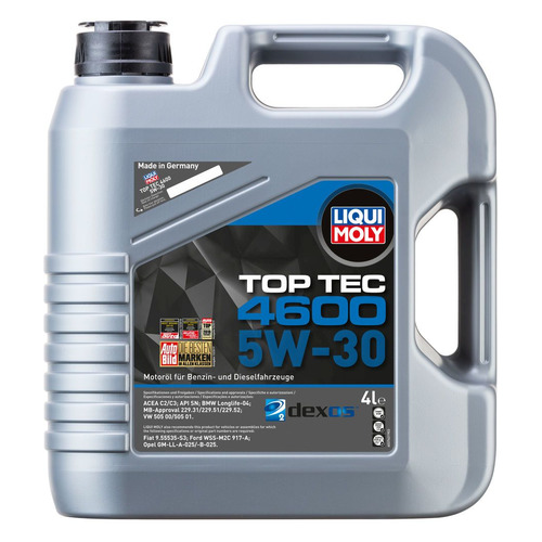 фото Моторное масло liqui moly top tec 4600 5w-30 4л. синтетическое [3763]