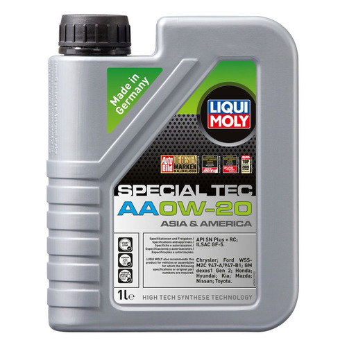 фото Моторное масло liqui moly special tec aa 0w-20 1л. синтетическое [8065]