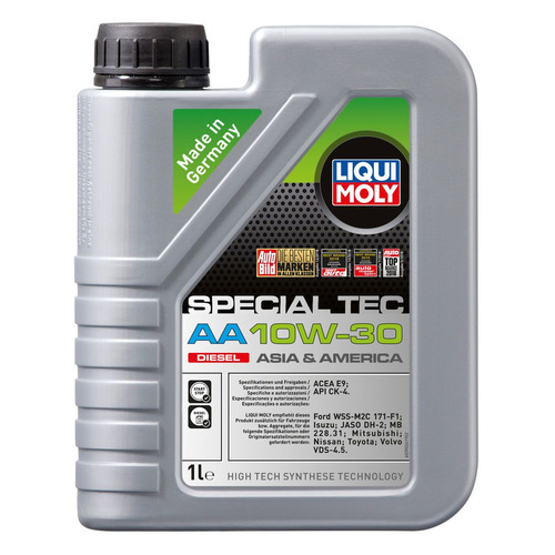 фото Моторное масло liqui moly special tec aa diesel 10w-30 1л. синтетическое [39026]