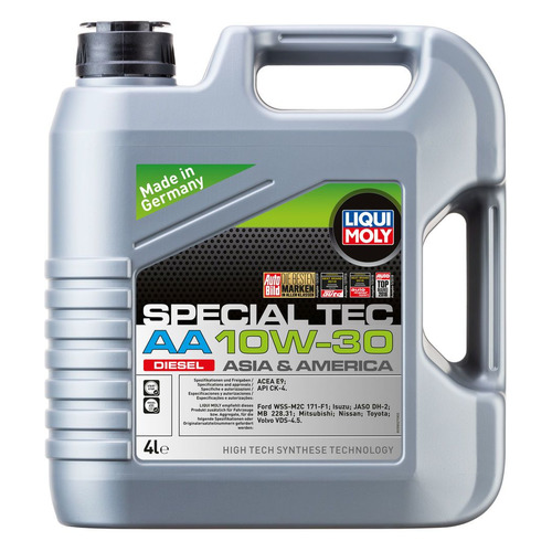 фото Моторное масло liqui moly special tec aa diesel 10w-30 4л. синтетическое [39027]