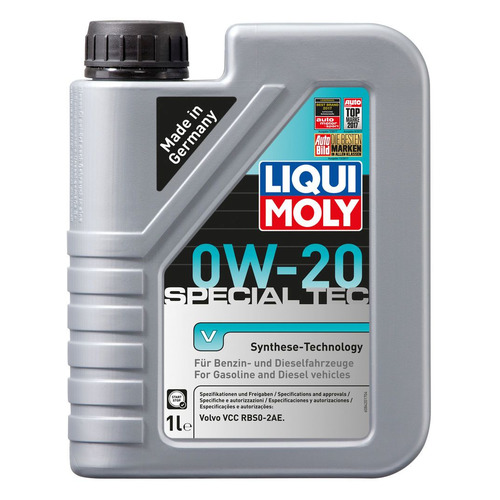 фото Моторное масло liqui moly special tec v 0w-20 1л. синтетическое [20631]