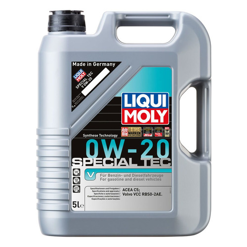 фото Моторное масло liqui moly special tec v 0w-20 5л. синтетическое [20632]