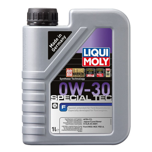 фото Моторное масло liqui moly special tec f 0w-30 1л. синтетическое [8902]