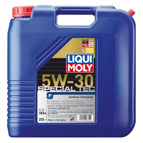 фото Моторное масло liqui moly special tec f 5w-30 20л. синтетическое [3854]