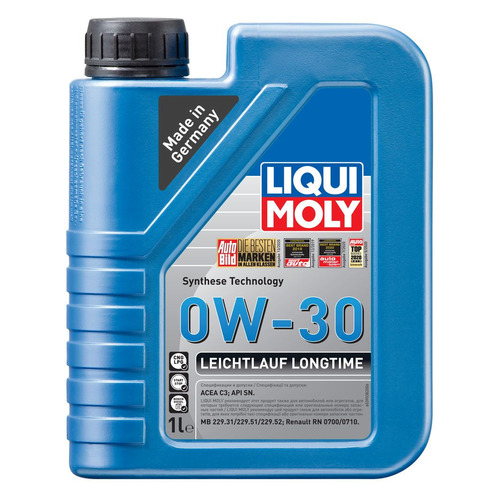 

Моторное масло LIQUI MOLY Leichtlauf Longtime 0W-30 1л. синтетическое [39038], Leichtlauf Longtime