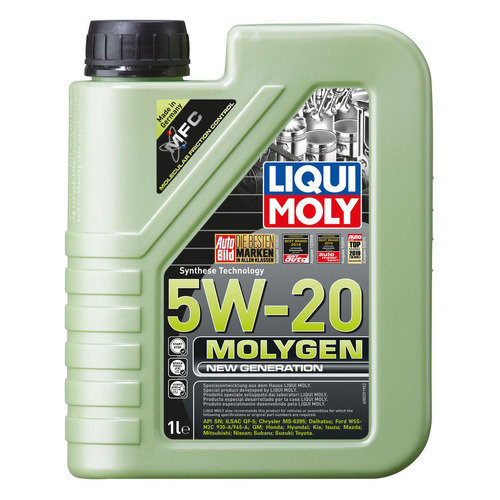 фото Моторное масло liqui moly molygen new generation 5w-20 1л. синтетическое [8539]