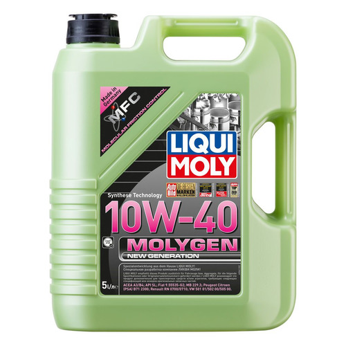 фото Моторное масло liqui moly molygen new generation 10w-40 5л. синтетическое [9061]