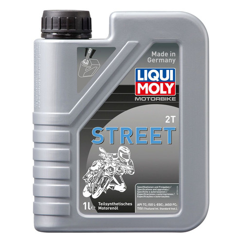 фото Моторное масло liqui moly motorbike 2t street 1л. полусинтетическое [3981]