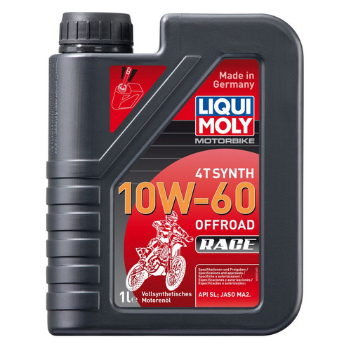 фото Моторное масло liqui moly motorbike 4t synth offroad race 10w-60 1л. синтетическое [3053]