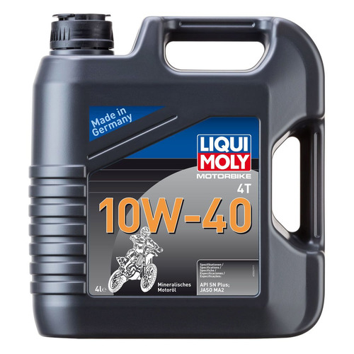 фото Моторное масло liqui moly motorbike 4t basic offroad 10w-40 4л. минеральное [3062]