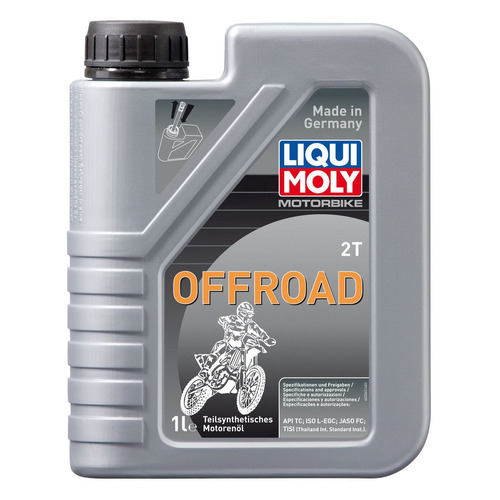 фото Моторное масло liqui moly motorbike 2t offroad 1л. полусинтетическое [3065]