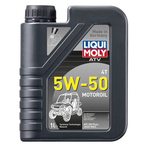 фото Моторное масло liqui moly atv 4t motoroil 5w-50 1л. синтетическое [20737]