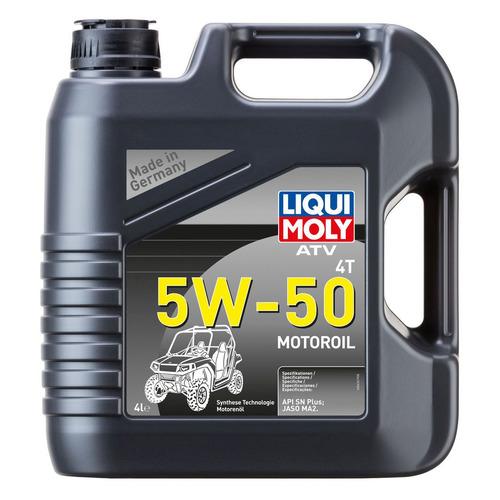 фото Моторное масло liqui moly atv 4t motoroil 5w-50 4л. синтетическое [20738]