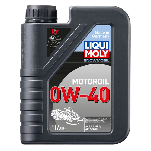 

Моторное масло LIQUI MOLY Snowmobil Motoroil 0W-40 1л. синтетическое [7520], Snowmobil Motoroil