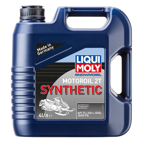 фото Моторное масло liqui moly snowmobil motoroil 2t synthetic 4л. синтетическое [2246]