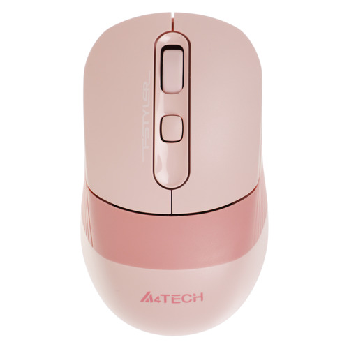 

Мышь A4TECH Fstyler FB10C, оптическая, беспроводная, USB, розовый [fb10c baby pink], FB10C