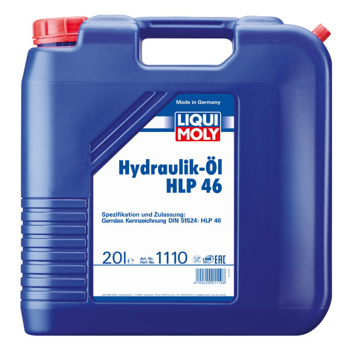 фото Масло гидравлическое liqui moly hydraulikoil hlp 46, минерал., 20л [1110]