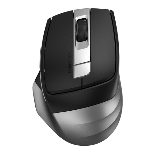 

Мышь A4TECH Fstyler FB35C, оптическая, беспроводная, USB, серый и черный [fb35c smoky grey], FB35C