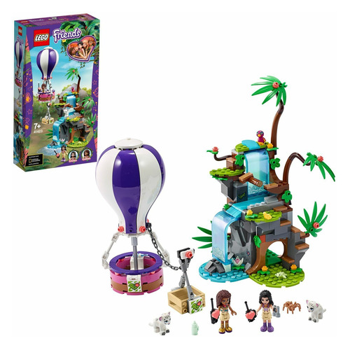 

Конструктор Lego Friends Джунгли спасение тигра на воздушном шаре, Джунгли спасение тигра на воздушном шаре