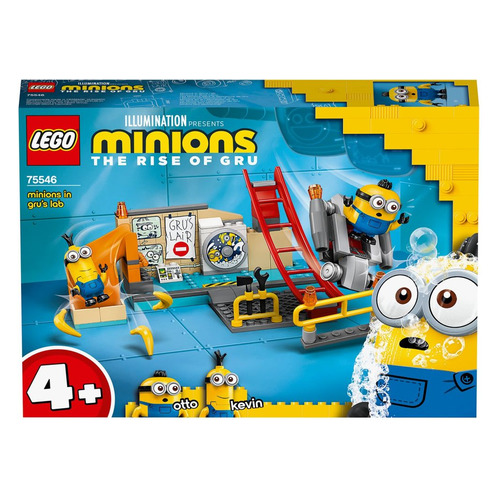 фото Конструктор lego minions миньоны в лаборатории грю, 75546