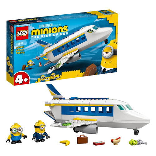 фото Конструктор lego minions миньоны тренировочный полет, 75547