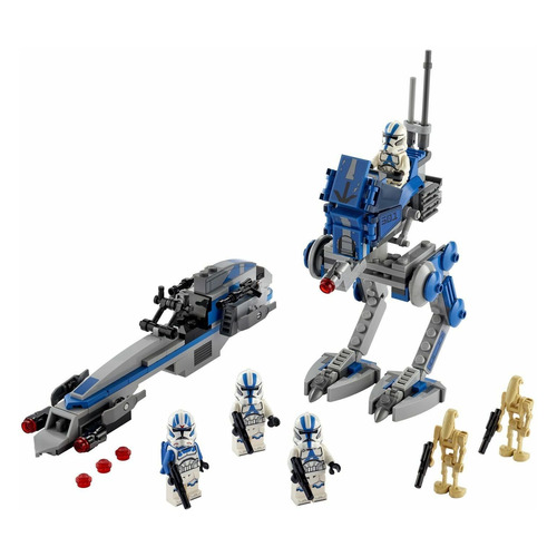 

Конструктор Lego Star Wars Клоны-пехотинцы 501-го легиона, Клоны-пехотинцы 501-го легиона