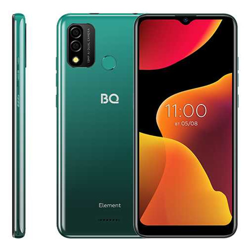 

Смартфон BQ Element 32Gb, 6645L, темно-зеленый, BQ Element