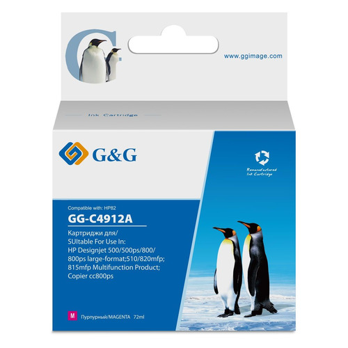

Картридж G&G GG-C4912A, пурпурный / GG-C4912A, GG-C4912A