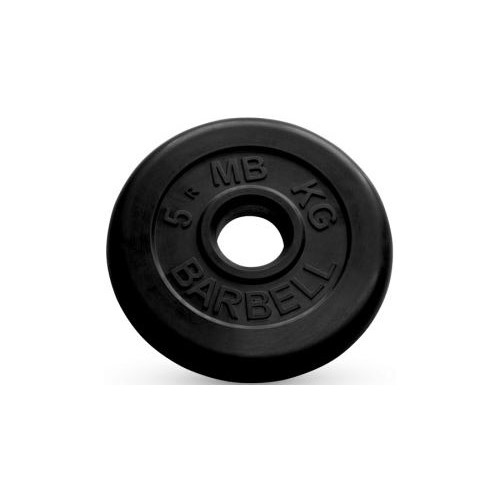 

Диск Mb Barbell MB-PltB51-5 для штанги обрезин. 5кг черный, MB-PltB51-5