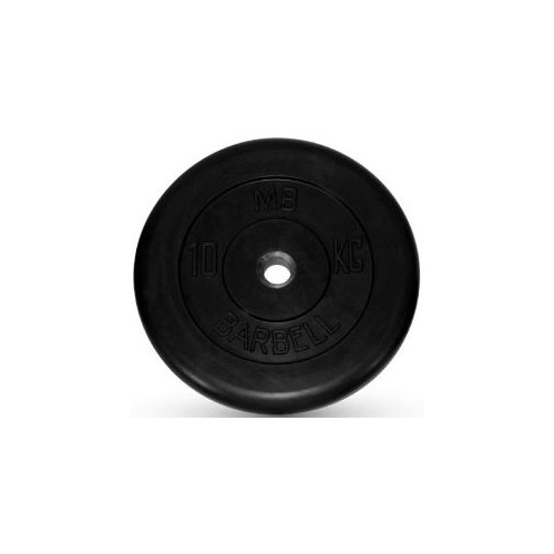 

Диск Mb Barbell MB-PltB26-10 для штанги обрезин. 10кг черный, MB-PltB26-10